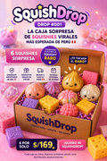 SQUISHDROP™ DROP #001: La caja sorpresa de squishies virales más esperada de Perú ⭐